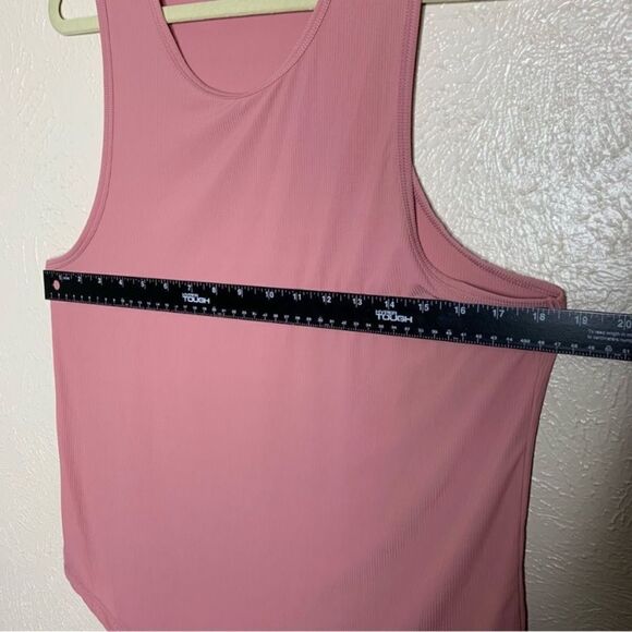 Zyia active poppy premium ribbed tank top mauve pink - Picture 5 of 6